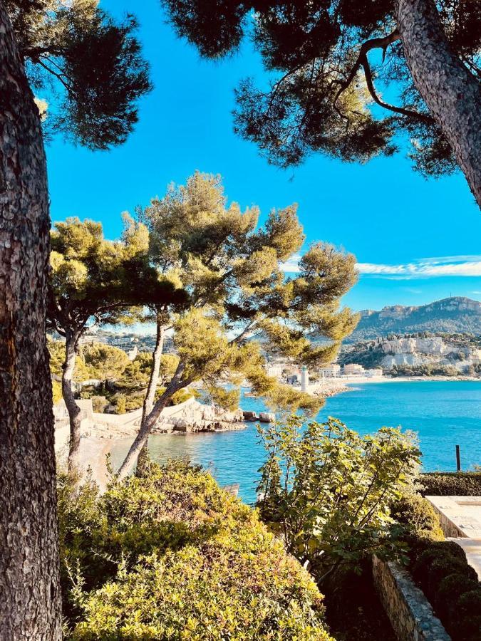 Au Bord De L'Eau Studio Climatise Avec Terrasse Et Vue Mer A 40M De La Plage Appartement Cassis Buitenkant foto